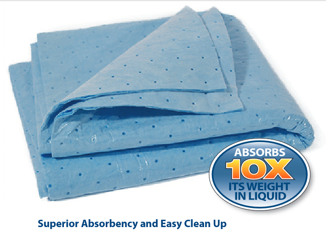 90685 Graham Medical® Abbi® Blue/White Absorbent Floor Mats (23-in x 32-in)